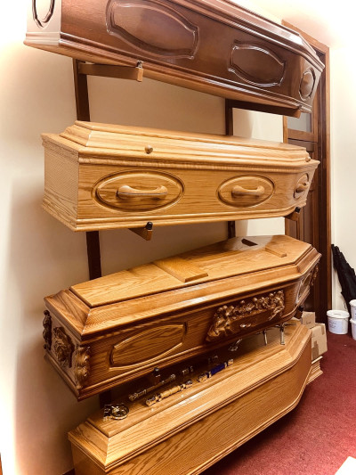 Caskets available from Flood Funeral Directors, Gorey, Co. Wexford, Ireland Caskets available from Flood Funeral Directors, Gorey, Co. Wexford, Ireland