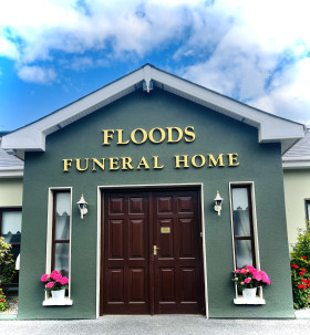Front Entrance of the funeral home - Flood Funeral Directors, Gorey, Co. Wexford, Ireland Front Entrance of the funeral home - Flood Funeral Directors, Gorey, Co. Wexford, Ireland